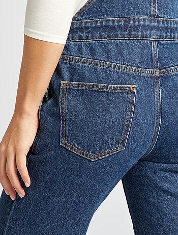 Salopette de grossesse en denim stretch