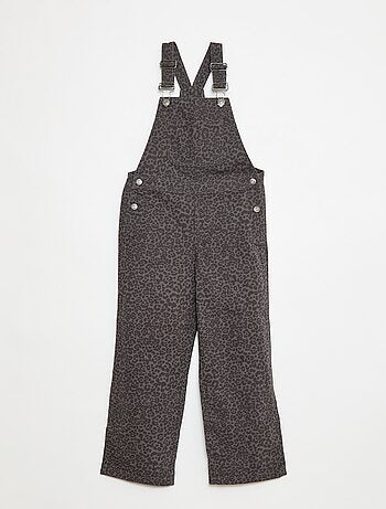 Salopette pantalon léopard