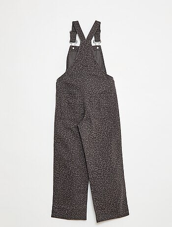 Salopette pantalon léopard