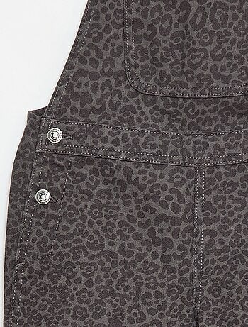 Salopette pantalon léopard