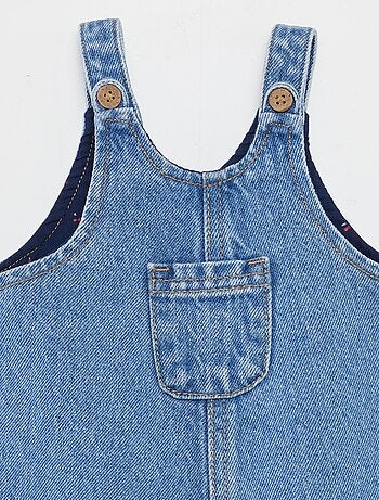 Salopette short avec poche poitrine