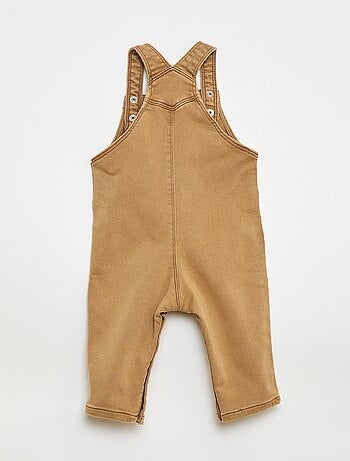 Salopette unie à bretelles ajustables