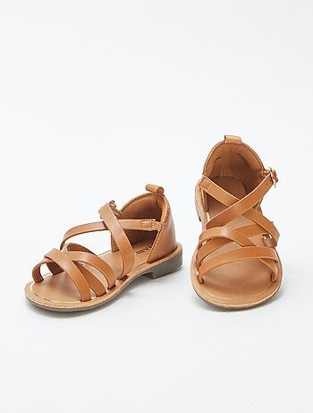 Sandales à multiples brides