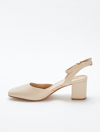 Sandales à talons type babies