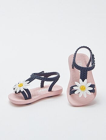 Sandales de plage marguerite