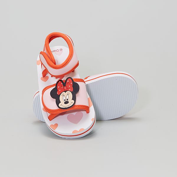 Sandales D Eau Minnie Bebe Fille Rose Kiabi 10 00