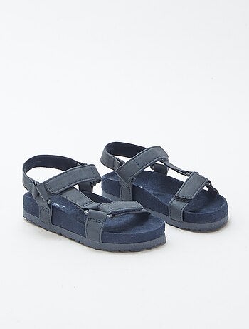 Sandales unies type trekking