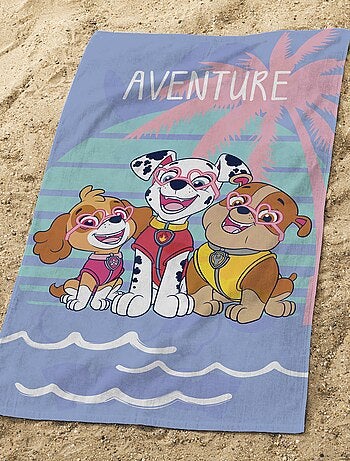 Serviette de plage 'Pat Patrouille'