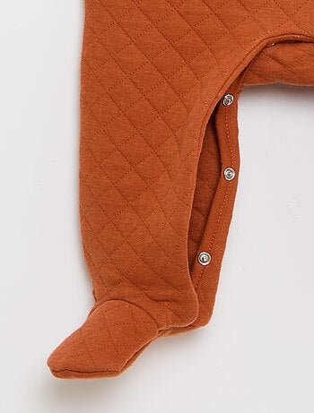 Set barboteuse nuit avec pieds 'Miffy' + body manches longues