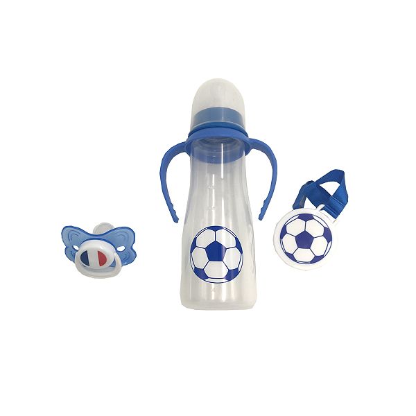 Set Biberons Tetine Attache Football Bebe Garcon Bleu Kiabi 8 00