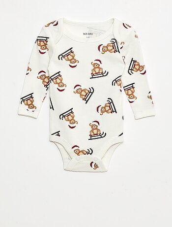 Set body + legging + bonnet Noël en coton