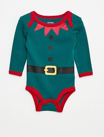 Set body + legging + bonnet Noël en coton
