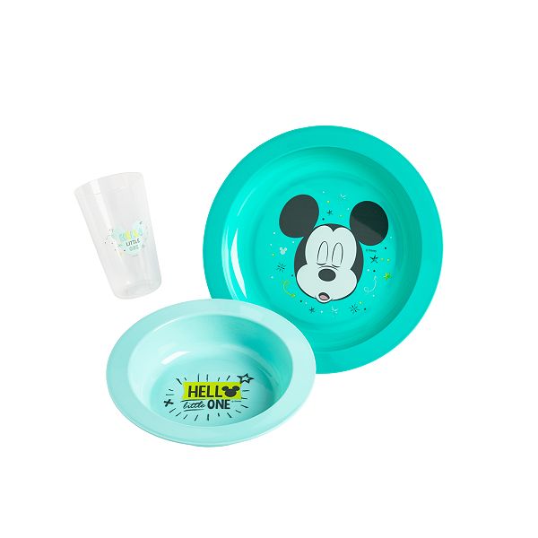 Set Repas 3 Pieces Disney Bebe Garcon Mickey Kiabi 10 00