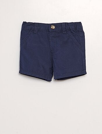 Short chino en twill