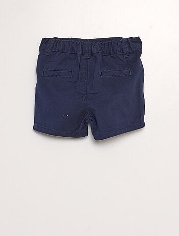 Short chino en twill