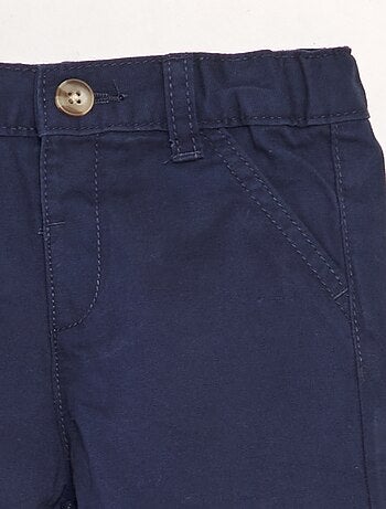 Short chino en twill