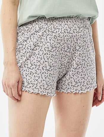 Short court de pyjama