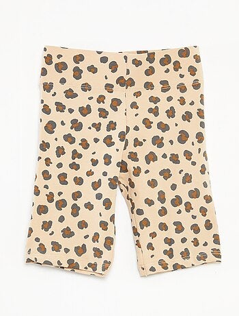 Short cycliste en coton stretch