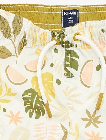 Short de bain à motif