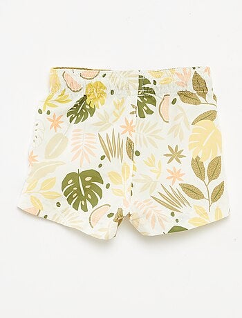 Short de bain à motif
