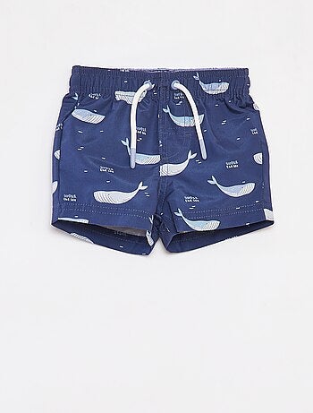 Short de bain à motif