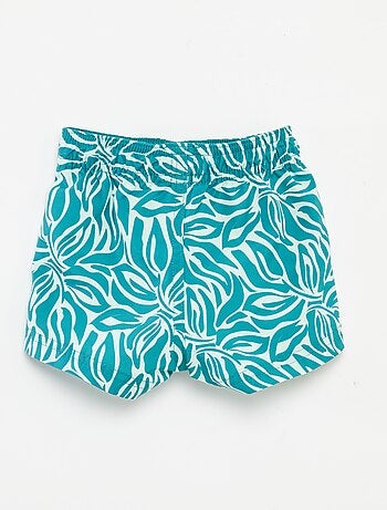Short de bain à motif