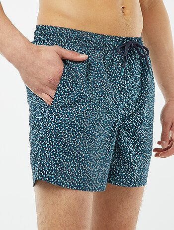 Short de bain imprimé fantaisie