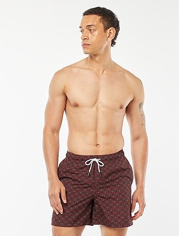 Short de bain motifs ananas