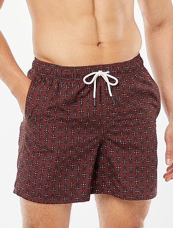 Short de bain motifs ananas