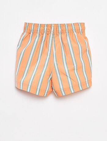 Short de bain rayé