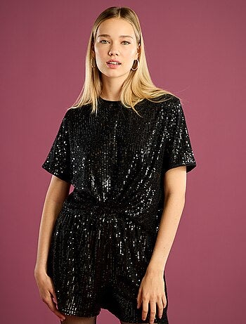 Short de fêtes à sequins