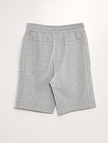 Short de jogging en piqué de coton