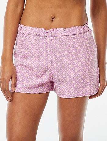 Short de pyjama léger