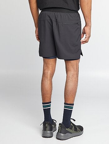 Short de sport 2-en-1
