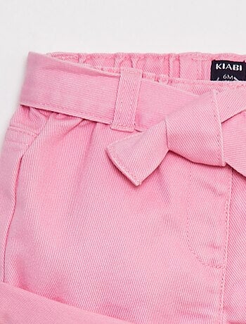 Short en coton esprit denim