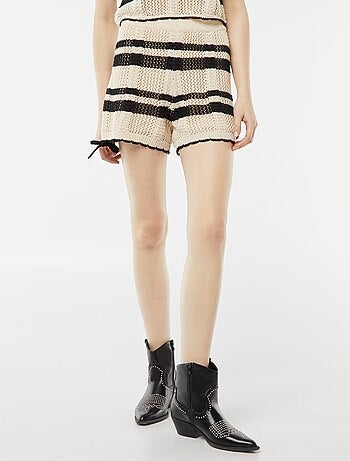 Short en crochet