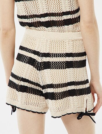 Short en crochet
