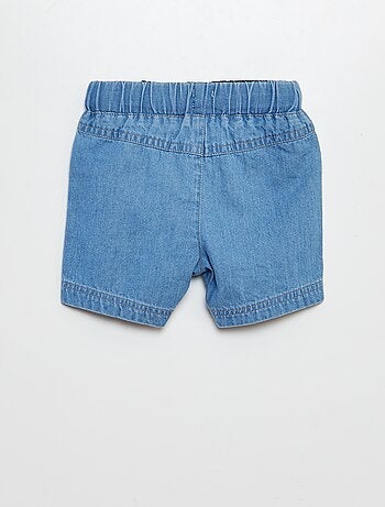 Short en denim