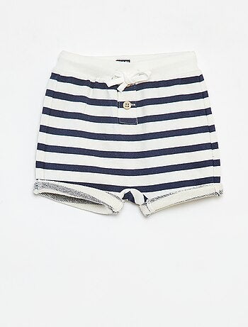 Short en french terry imprimé