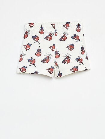 Short en french terry 'Spiderman'