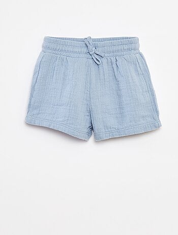 Short en gaze de coton