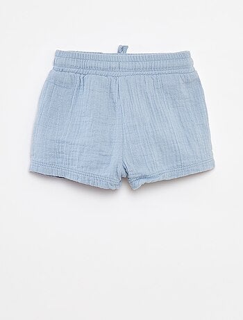 Short en gaze de coton