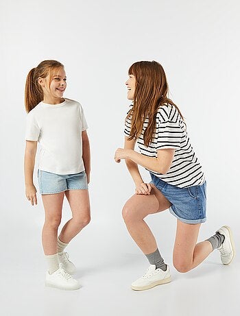 Short en jean