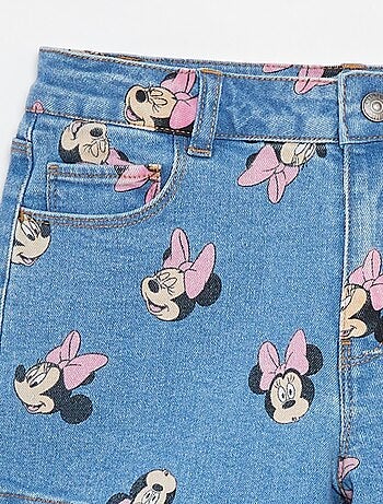 Short en jean 'Stitch'