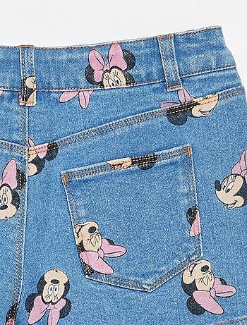 Short en jean 'Stitch'