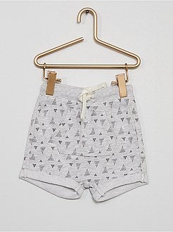 Shorts Bermudas Bebe Garcon Pas Chers Mode Bebe Garcon Bebe Gris Kiabi