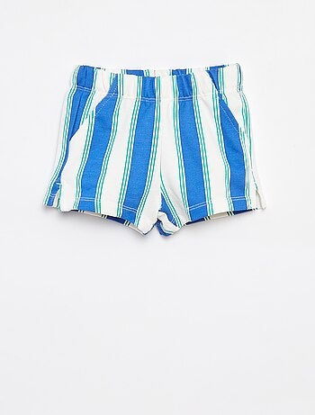 Short en molleton léger à motif