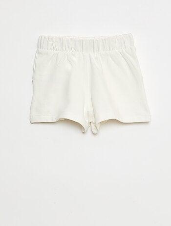 Short en molleton léger