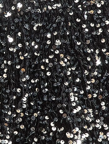 Short en sequins uni