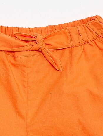 Short léger en coton